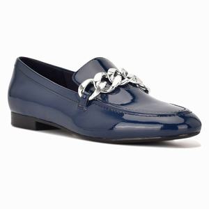 Nine West Chain Slip-On Loafers Blauw Nederland | RHL-548391